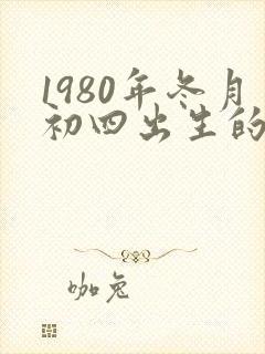 1980年冬月初四出生的人命运如何