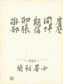 排卵期同房后胸部胀痛什么原因封面