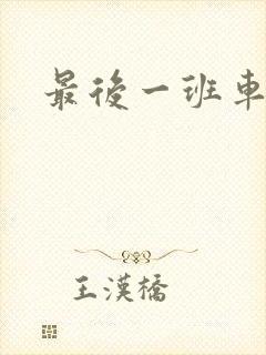 最后一班车小说