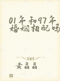 01年和97年婚姻相配吗