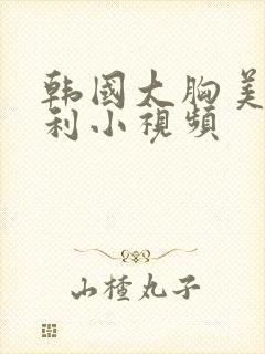 韩国大胸美女福利小视频封面