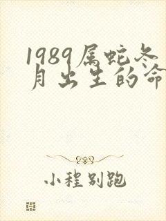 1989属蛇冬月出生的命运封面
