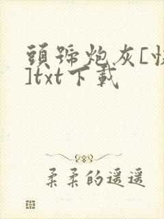 头号炮灰[快穿]txt下载