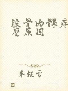 股骨内髁疼痛什么原因封面