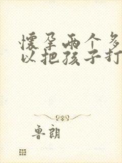 怀孕两个多月可以把孩子打掉吗