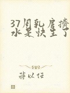 37周乳房挤出水是快生了吗封面