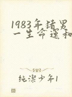 1983年猪男一生命运和婚姻