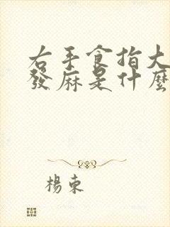 右手食指大拇指发麻是什么原因封面