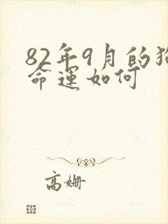 82年9月的狗命运如何