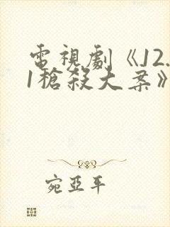 电视剧《12.1枪杀大案》高清在线观看