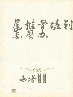 尾椎骨磕到了疼怎么办