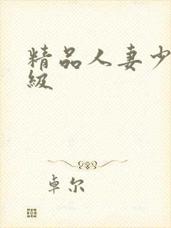 精品人妻少妇一级