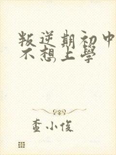 叛逆期初中男孩不想上学