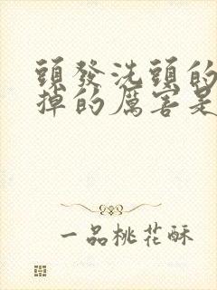 头发洗头的时候掉的厉害是什么原因