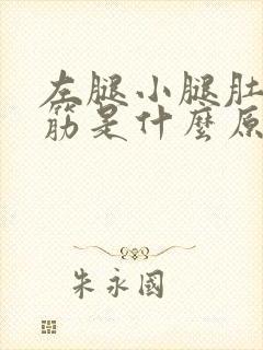 左腿小腿肚子抽筋是什么原因引起的