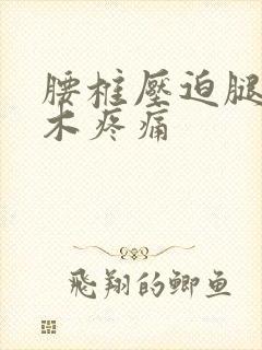 腰椎压迫腿脚麻木疼痛封面