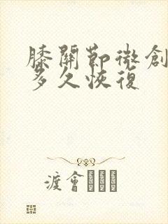 膝关节微创手术多久恢复