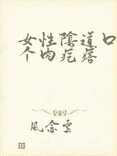 女性阴道口内有个肉疙瘩