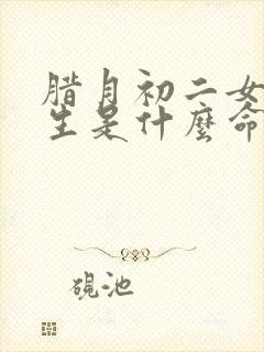 腊月初二女孩出生是什么命