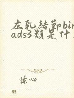 左乳结节birads3类是什么意思