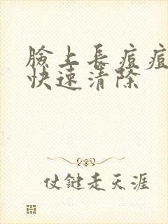 脸上长痘痘如何快速清除