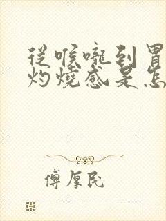 从喉咙到胃部有灼烧感是怎么回事