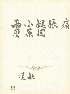 两小腿胀痛是什么原因