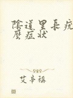 阴道里长疣有什么症状