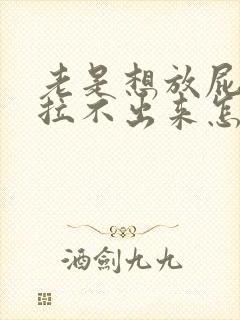 老是想放屁拉屎拉不出来怎么回事封面