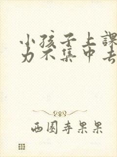 小孩子上课注意力不集中去医院挂什么科