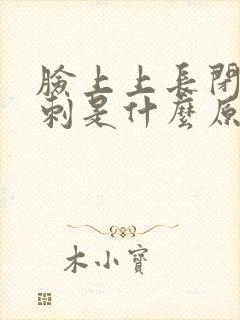 脸上上长闭口粉刺是什么原因封面