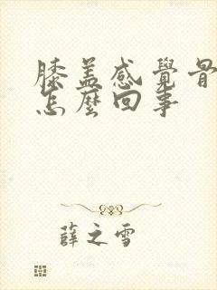 膝盖感觉骨头痛怎么回事