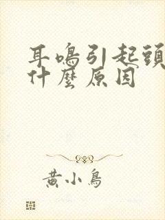 耳鸣引起头晕是什么原因