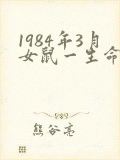 1984年3月女鼠一生命运