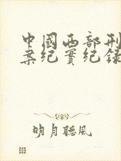 中国西部刑侦大案纪实纪录片无删减