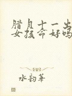 腊月十一出生的女孩命好吗封面