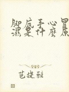 脚底手心冒汗又湿是什么原因封面