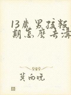 13岁男孩叛逆期怎么去沟通