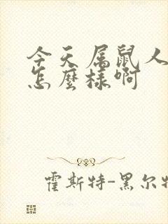 今天属鼠人财运怎么样啊