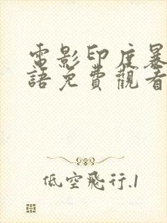 电影印度暴徒国语免费观看在线