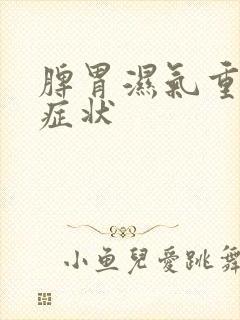 脾胃湿气重有的症状