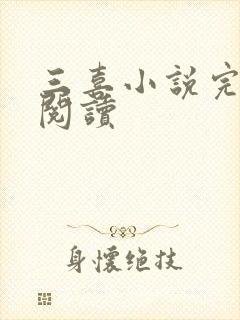 三喜小说完整版阅读封面