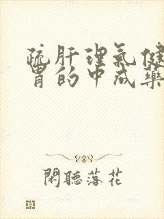 疏肝理气健脾养胃的中成药有什么特效药呢封面