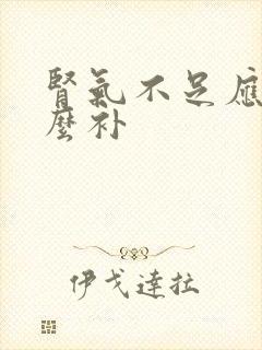 肾气不足应该怎么补