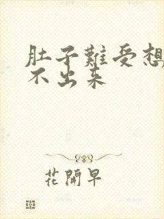 肚子难受想吐吐不出来