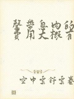 声带息肉的手术费用大概有多少