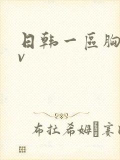 日韩一区胸大av