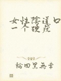 女性阴道口长了一个硬疣封面