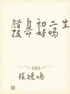 腊月初二生的女孩命好吗封面