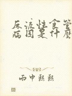 反流性食管炎的病因是什么